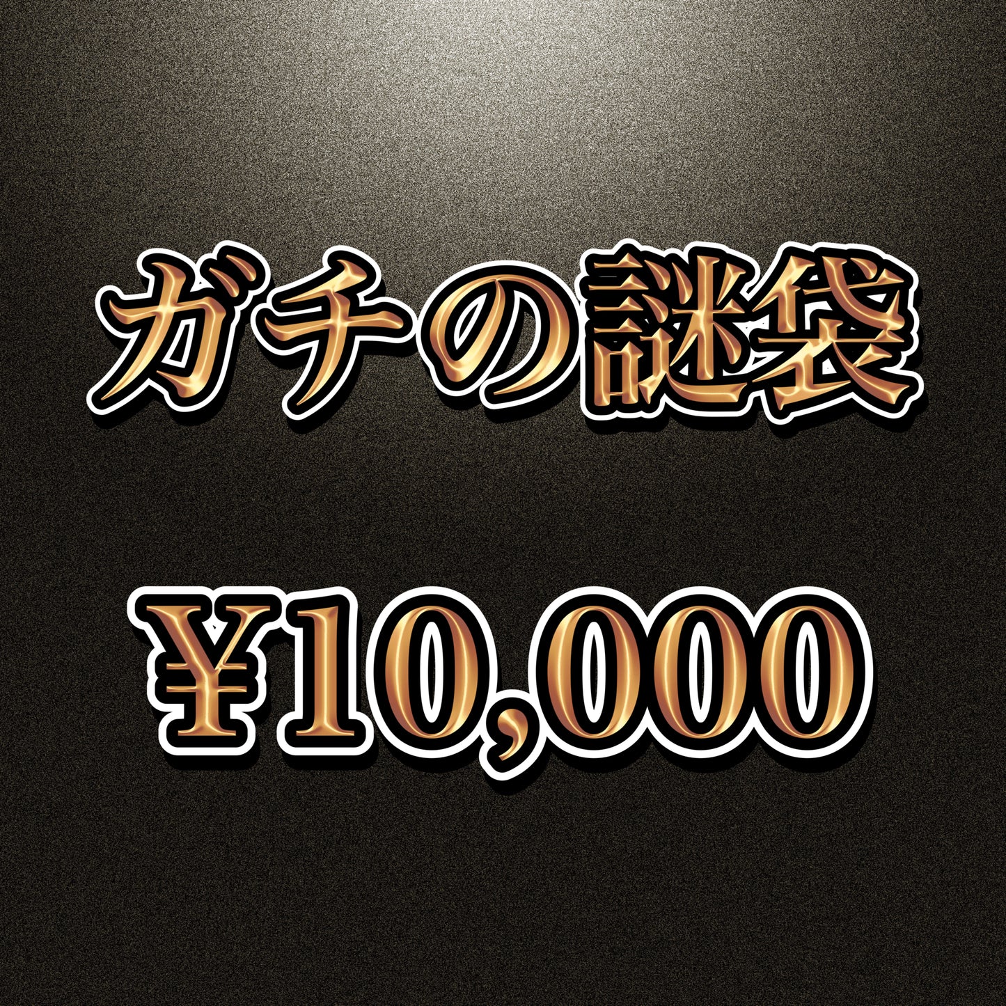 【銀行振込、PayPal決済のみ】ガチの謎袋 ¥10,000