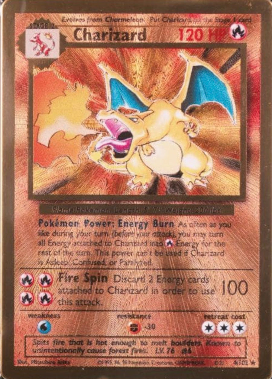 【お取り寄せ商品】【英語版】ゴールドメタル リザードン・ピカチュウセット