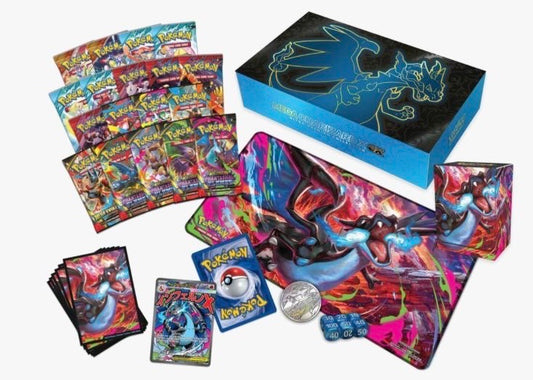【お取り寄せ商品】【英語版】メガリザードンX exウルトラプレミアムコレクション (Charizard X ex Ultra Premium Collection)
