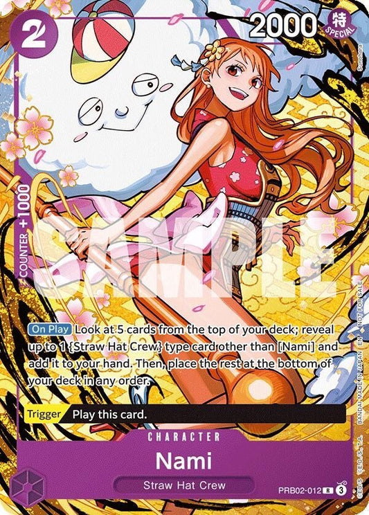 【お取り寄せ商品】ナミ (ウェルカムパック2026 Vol.1) プロモーションカード PRB02-012 ワンピースカード