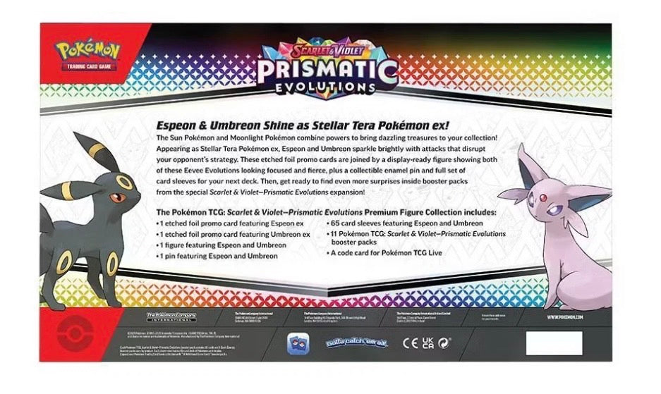 【お取り寄せ商品】Prismatic
Evolutions Premium Figure
Collection