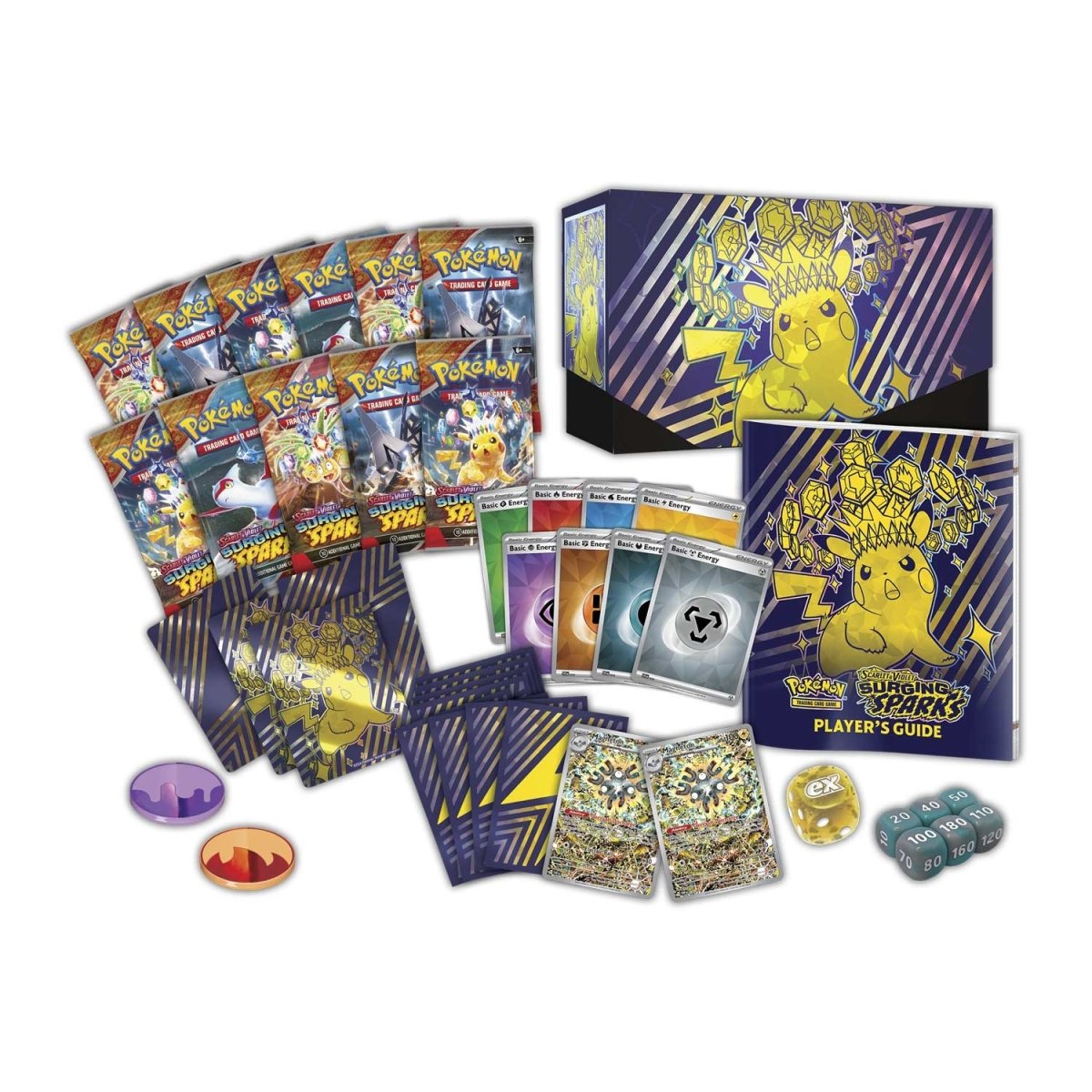 【お取り寄せ商品】【英語版】【ポケセン限定ver】surging sparks pokemon center エリートトレーナーBOX
