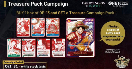 【お取り寄せ商品】【英語版】ワンピーストレジャーパックキャンペーン